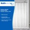 Kenney Mfg Medium Weight Decorative PEVA Shower Liner, 70" W x 72" H, Geo Frost KN61267 - alternate 2